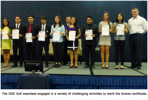 Southville Young Achievers Receive Royal Award