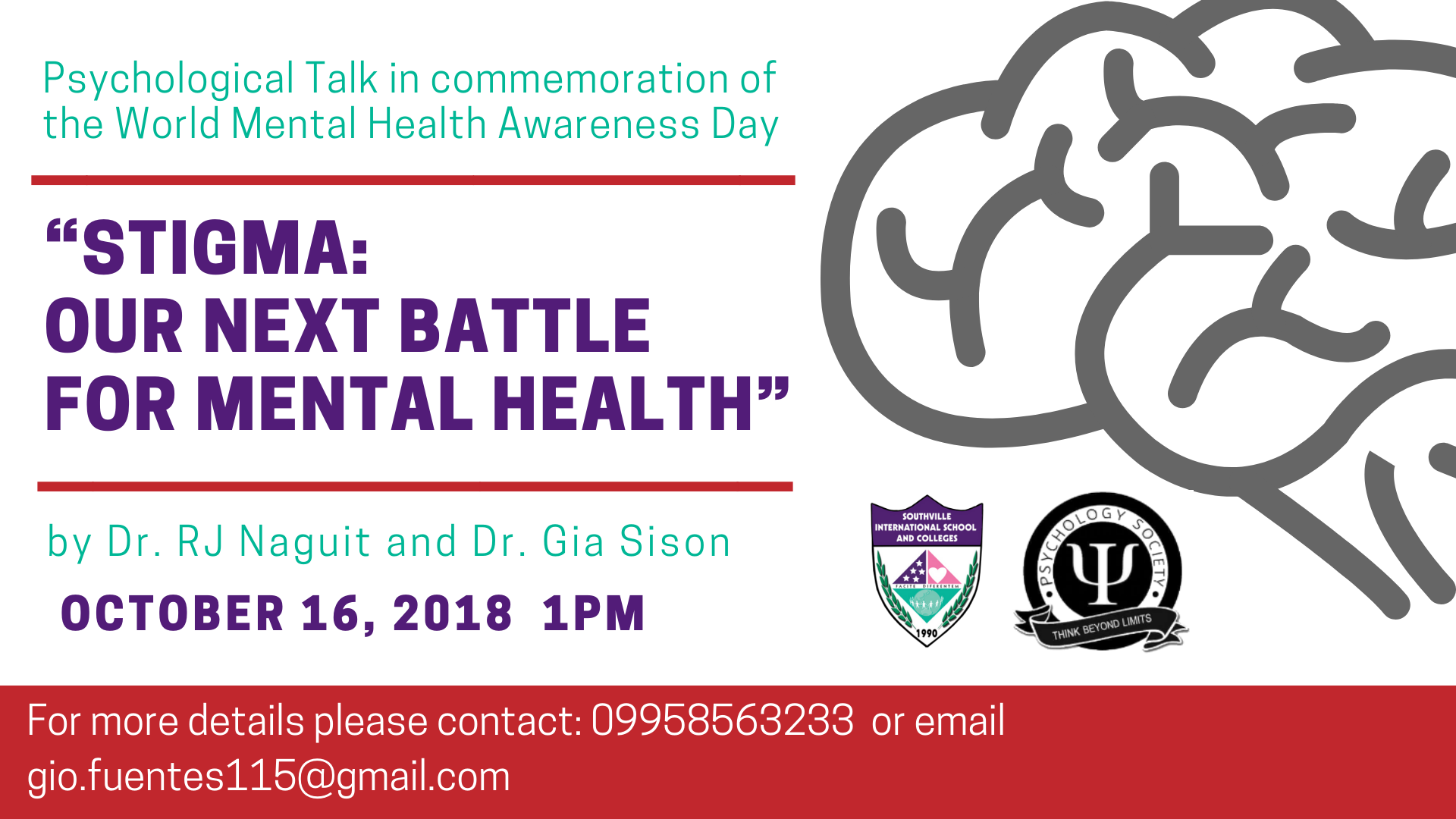 Southville College of Psychology Hosts Mental Health Awareness Talk