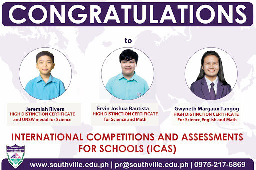 ICAS Recognizes Southville Excellence