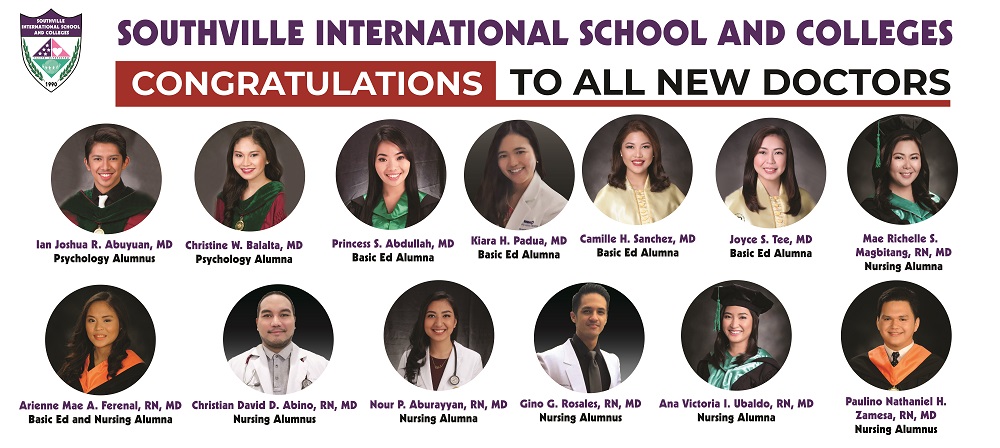 The Doctors Are In: Southville Alumni Acquire Medical License