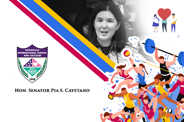 Southville Welcomes Hon. Senator Pia Schramm Cayetano to its Virtual Learning Doors (A Webinar)