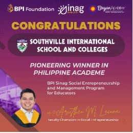 Southville College Faculty Wins BPI Sinag