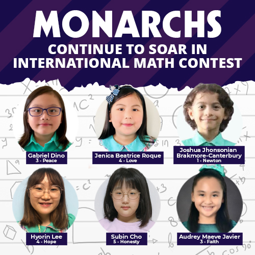Monarchs continue to soar in international math contest