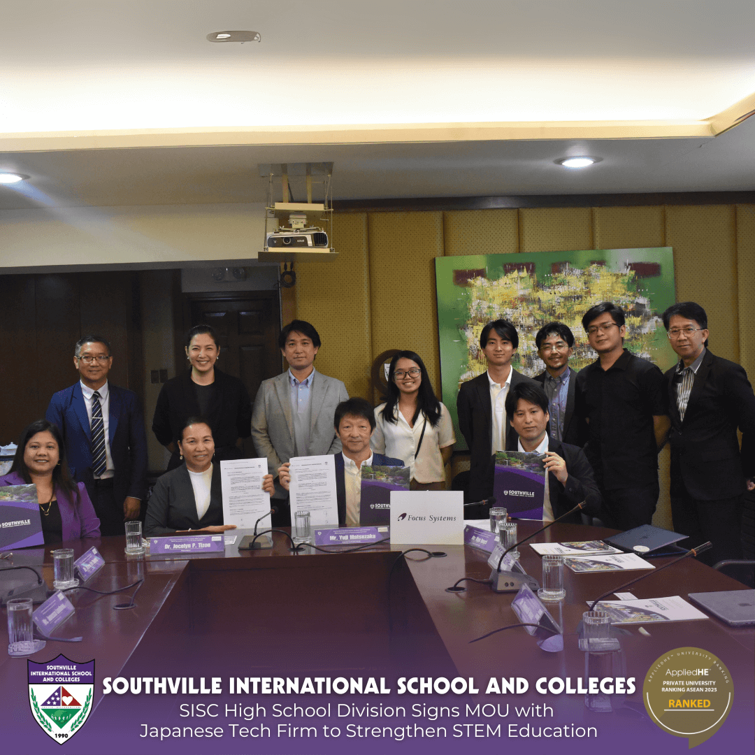 SISC High School Division Signs MOU with Japanese Tech Firm to Strengthen STEM Education
