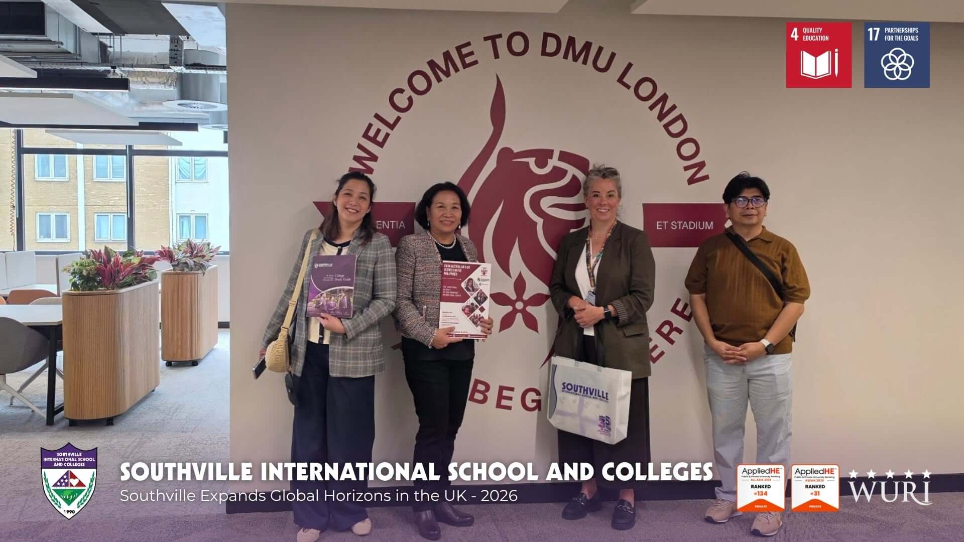 DMU TNHE Symposium 2026: Southville Strengthens Global Education Partnerships